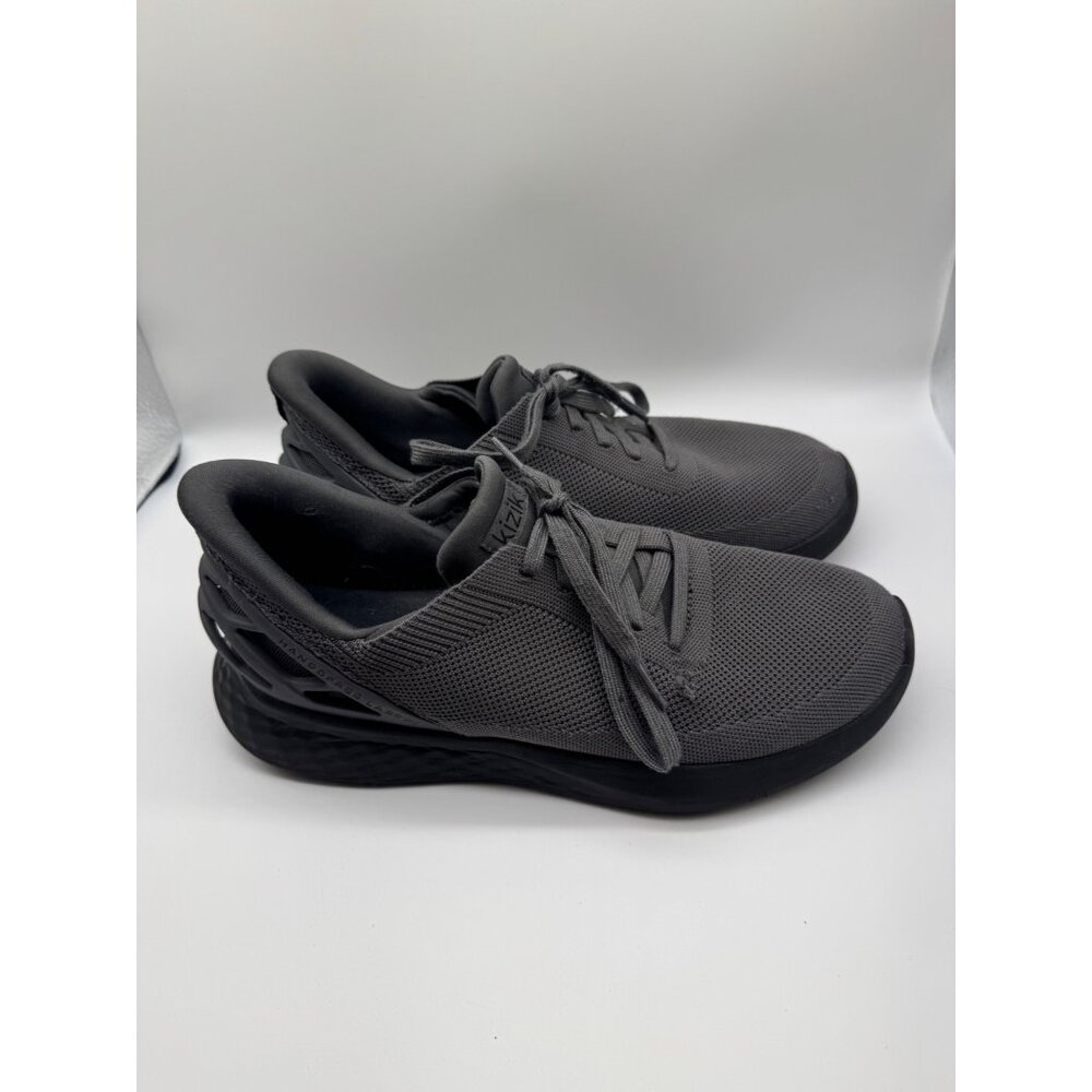 KIZIK Graphite Gray Athens Athletic Slip On Sneaker Shoe Women 11.5 Men 10